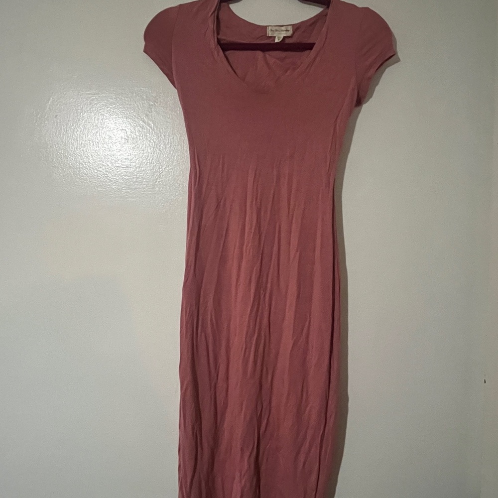 Elegant  Rose Gold Dress